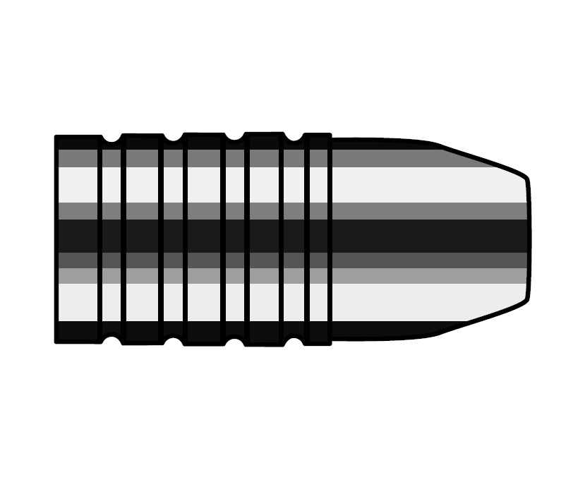 Lyman Kogel Gietmal Geweer kaliber 45 FLAT NOSE 405 grain